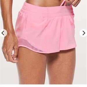 Lululemon Hotty Hot Short II *2.5" Miami Pink